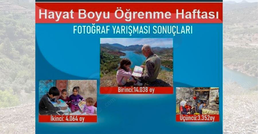 NURHAYAT ÖĞRETMEN’İN FOTOĞRAFI BİRİNCİ OLDU