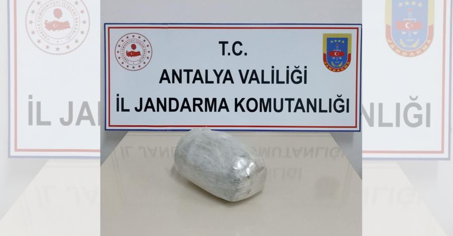 JANDARMA UYUŞTURUCUYA GEÇİT VERMİYOR