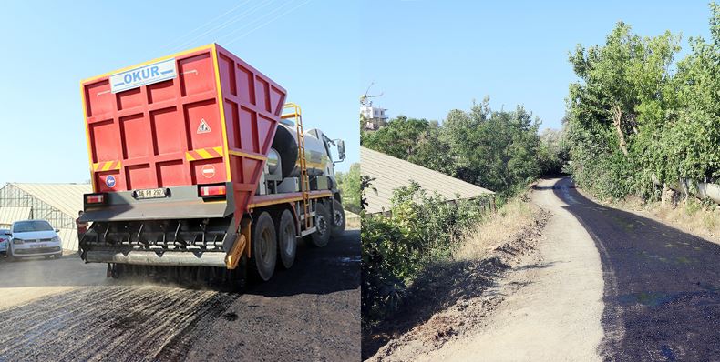 SARIAGAÇ’TA ASFALT ÇALIŞMALARINA BAŞLANDI 