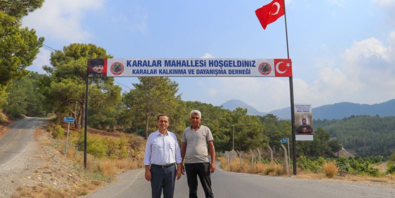 KARALAR’A BETON YOL HİZMETİ