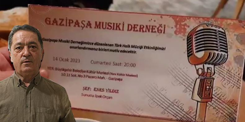 MUSİKİ DERNEĞİ’NDEN TÜRKÜ GECESİNE DAVET