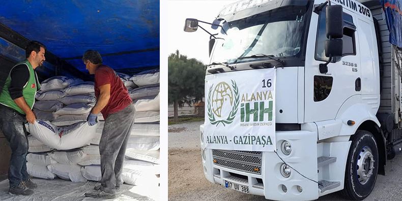 GAZİPAŞALI HAYIRSEVERDEN 20 TON BAĞIŞ