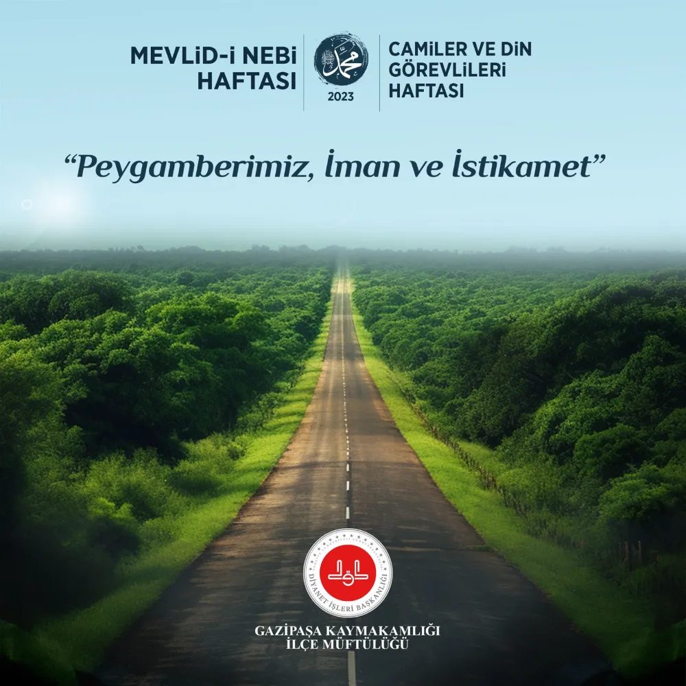 MÜFTÜLÜK’TEN MEVLİD-İ NEBİ HAFTASI DUYURUSU 