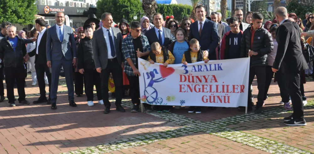 ENGELSİZ YAŞAM İÇİN YÜRÜDÜLER 