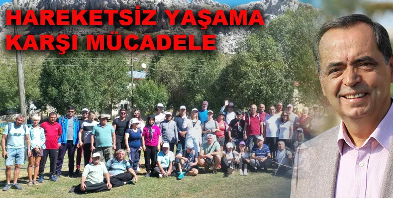 HAREKETSİZ YAŞAMA KARŞI  BELEDİYE HAREKETE GEÇTİ 