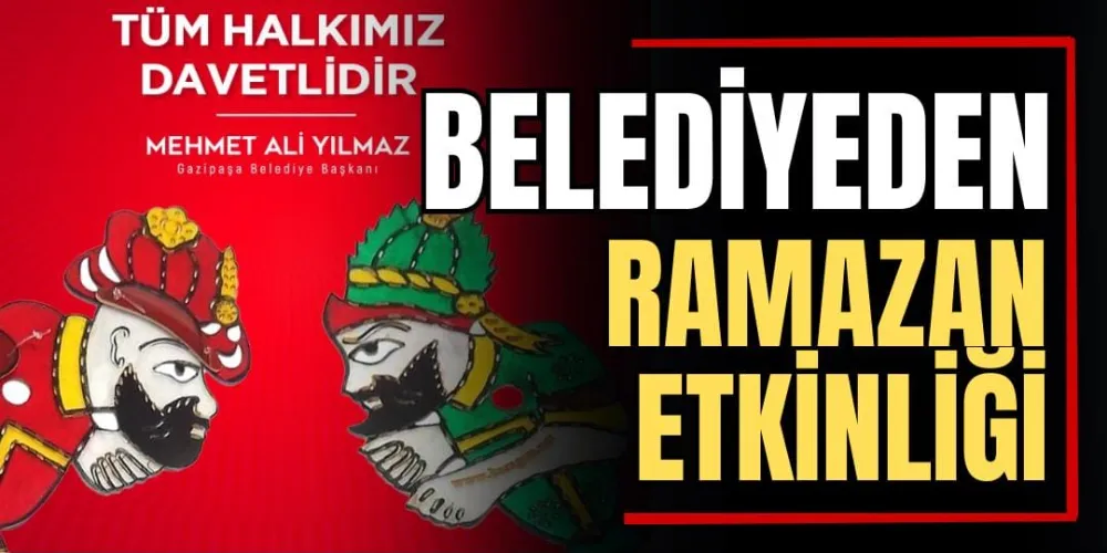 Belediyeden Ramazan Etkinliği  