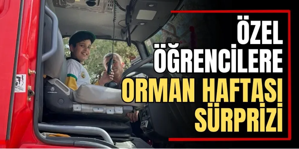 Özel Öğrencilere Orman Haftası Sürprizi 