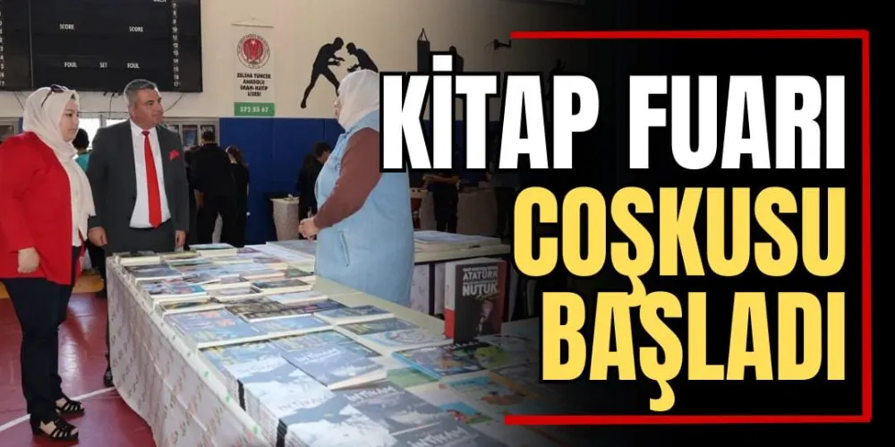Kitap Fuarı Coşkusu Başladı  