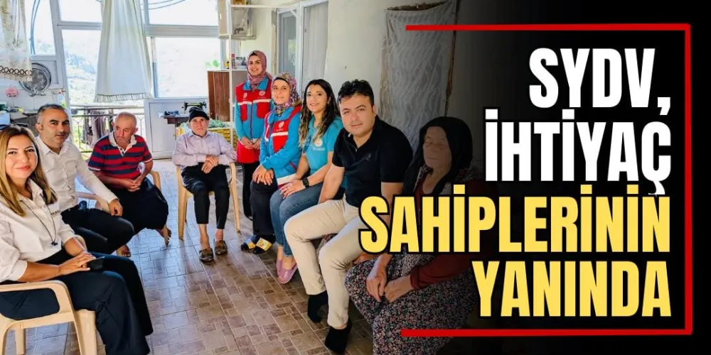 SYDV, İhtiyaç Sahiplerinin Yanında   