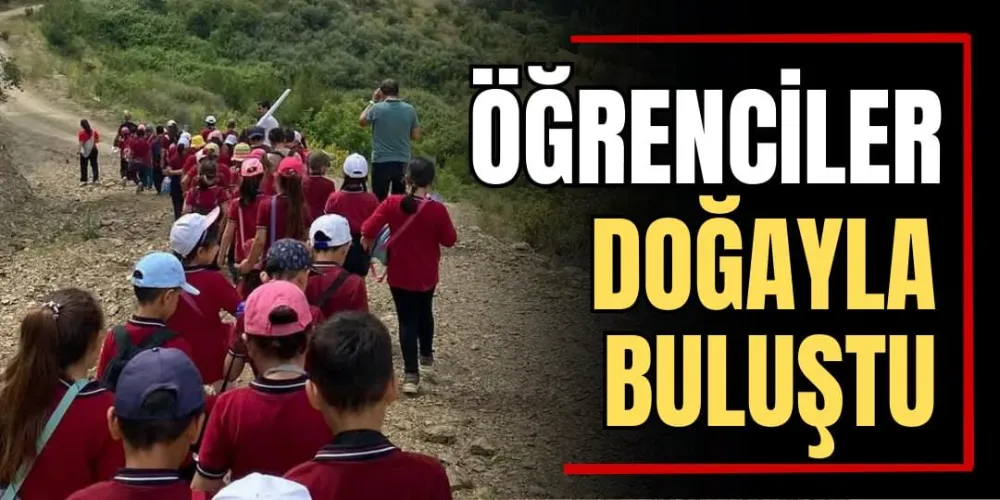Öğrenciler Doğayla Buluştu 