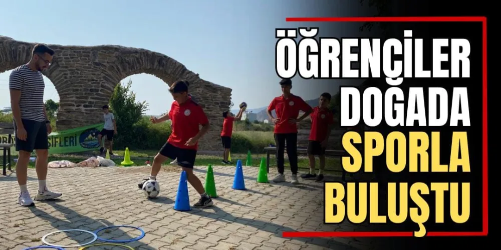 Öğrenciler Doğada Sporla Buluştu  