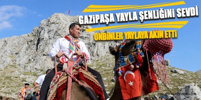 1.Toroslar Günnercik Yayla Şenliği 10 Binleri Buluşturdu