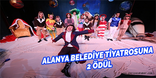 ALANYA BELEDİYE TİYATROSUNA 2 ÖDÜL