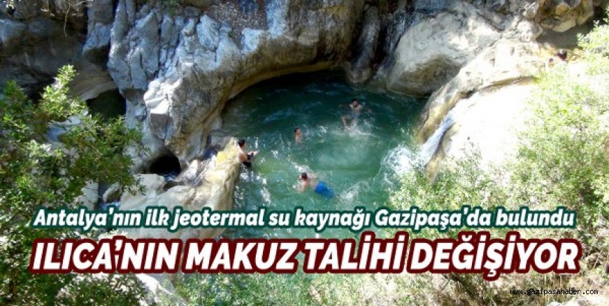 ANTALYA?NIN İLK JEOTERMAL SU KAYNAĞI GAZİPAŞA?DA BULUNDU  