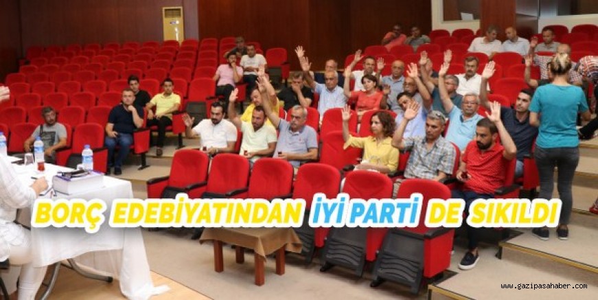 BORÇ EDEBİYATINDAN İYİ PARTİ DE SIKILDI