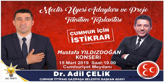 CUMHUR`UN ADAYLARI VE PROJELERİ GÖRÜCÜYE ÇIKIYOR