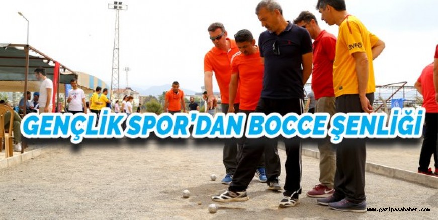 GENÇLİK SPOR?DAN BOCCE ŞENLİĞİ