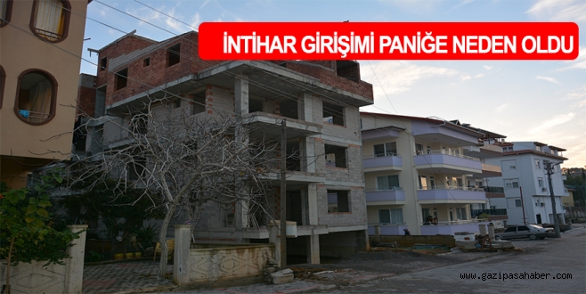 İNTİHAR GİRİŞİMİ PANİĞE NEDEN OLDU