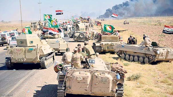 Irak güçleri Kerkük?e girdi
