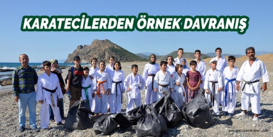 KARATECİLERDEN ÖRNEK DAVRANIŞ