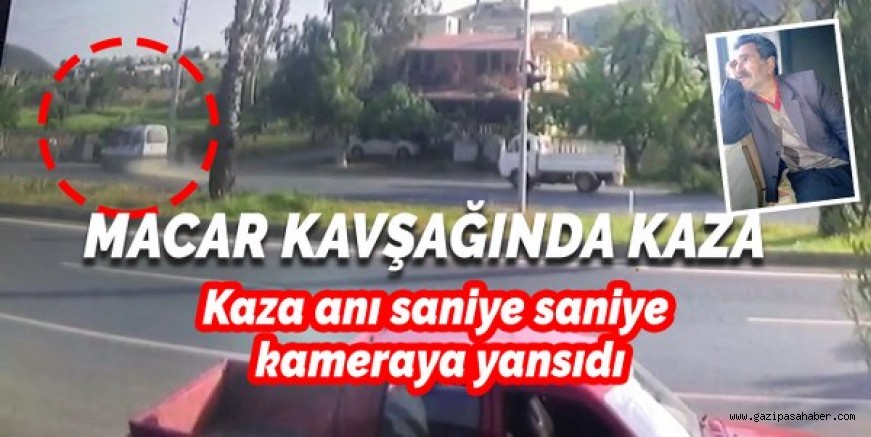 KARŞI YÖNE GEÇMEK İSTEYEN YAYAYA KAMYONET ÇARPTI