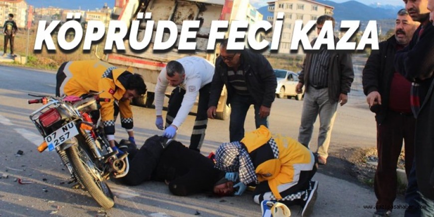 KOCA KÖPRÜDE FECİ KAZA 