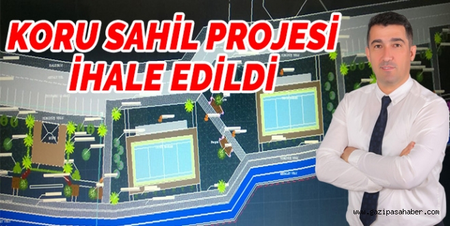 KORU SAHİL PROJESİ İHALE EDİLDİ