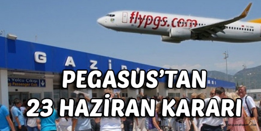 PEGASUS?TAN  23 HAZİRAN KARARI