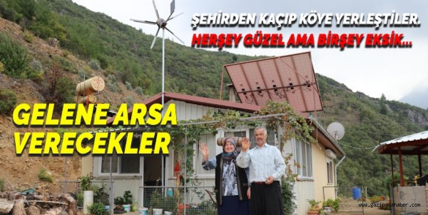 ŞEHİRDEN KAÇIP KENDİ KENDİLERİNE YETEN BİR YAŞAM KURDULAR