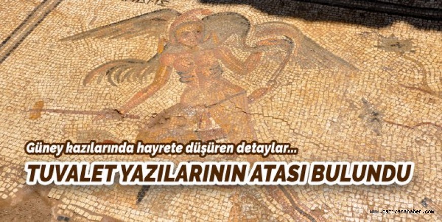 Tuvalet yazılarının atası bulundu