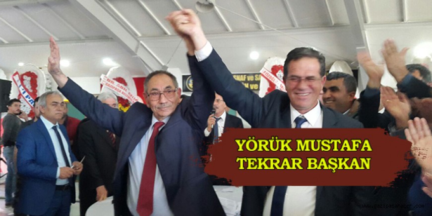 YÖRÜK MUSTAFA TEKRAR BAŞKAN